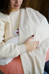 Coussin d'allaitement Corail