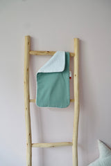 Serviette de Rot Bavoir d'épaule Vert Eau