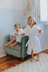 Peignoir Serviette Velours 9 - 10 ans