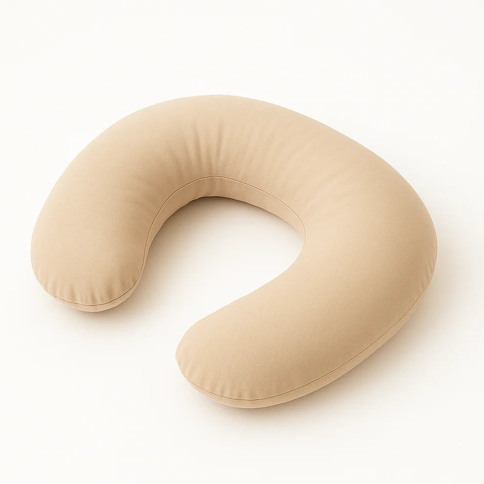 Coussin d'allaitement beige