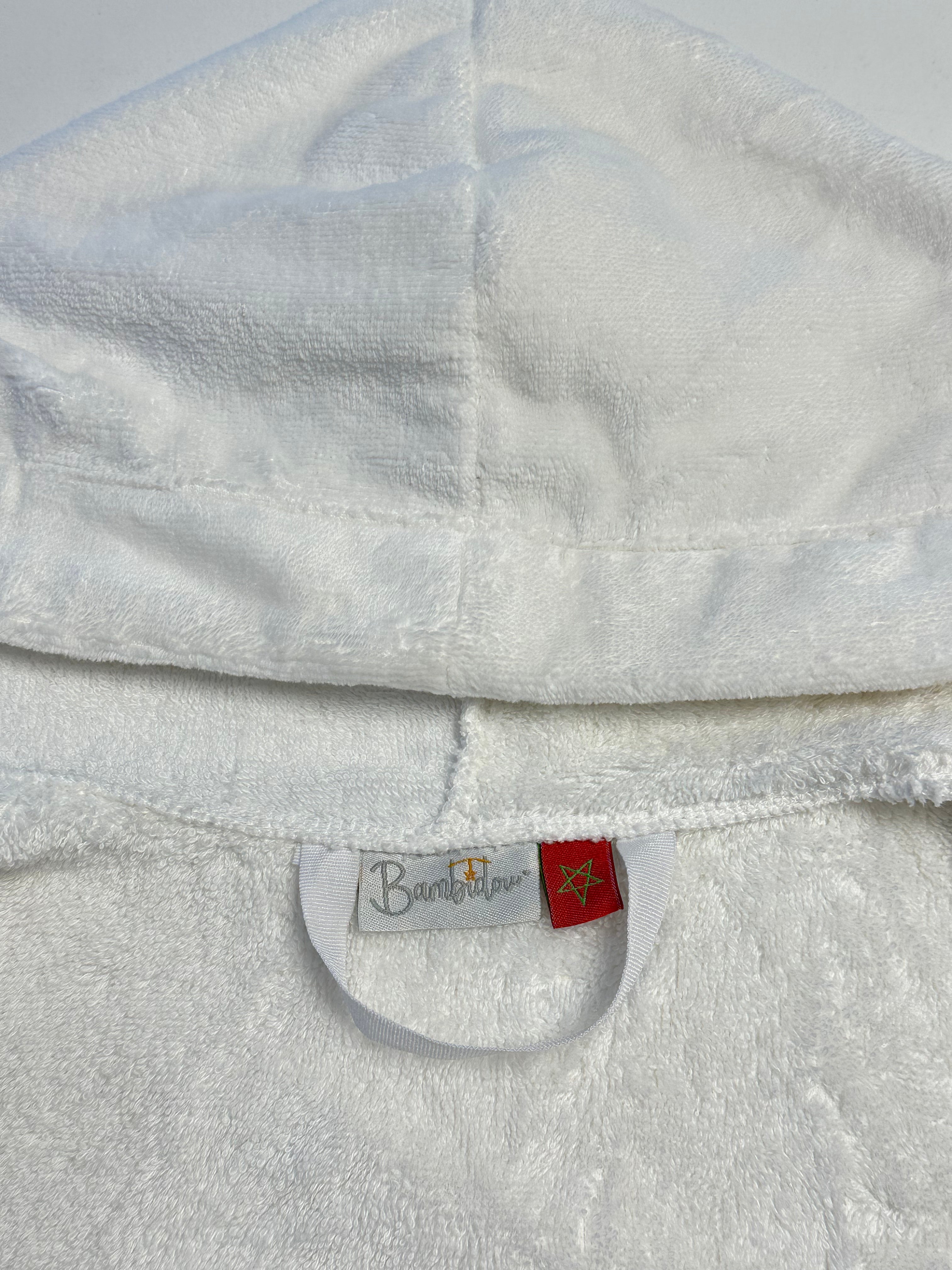 Peignoir Serviette Velours 9 - 10 ans
