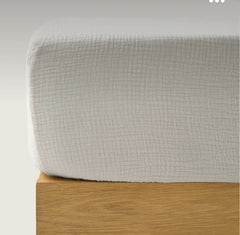 Drap Housse Cododo et Berceau 50 cm x 85 cm gaze de coton