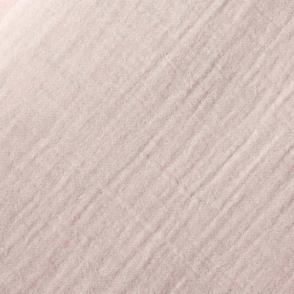 Drap Housse 60 cm x 120 cm Gaze de coton Rose clair