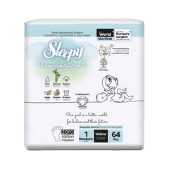 SLEEPY Bio Natural Couche Biologique Double Jumbo