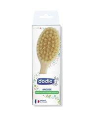 Brosse bébé (aux brins de soies d'origine naturelle)