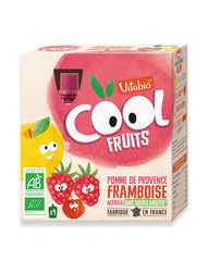 Vitabio Cool Fruits Pomme Framboise 4X90G