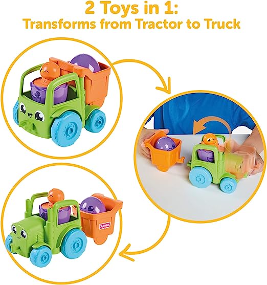 Toomies Tracteur transformable 2 en 1
