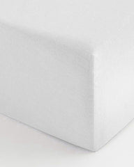 Drap Housse Blanc 120 cm x 200 cm