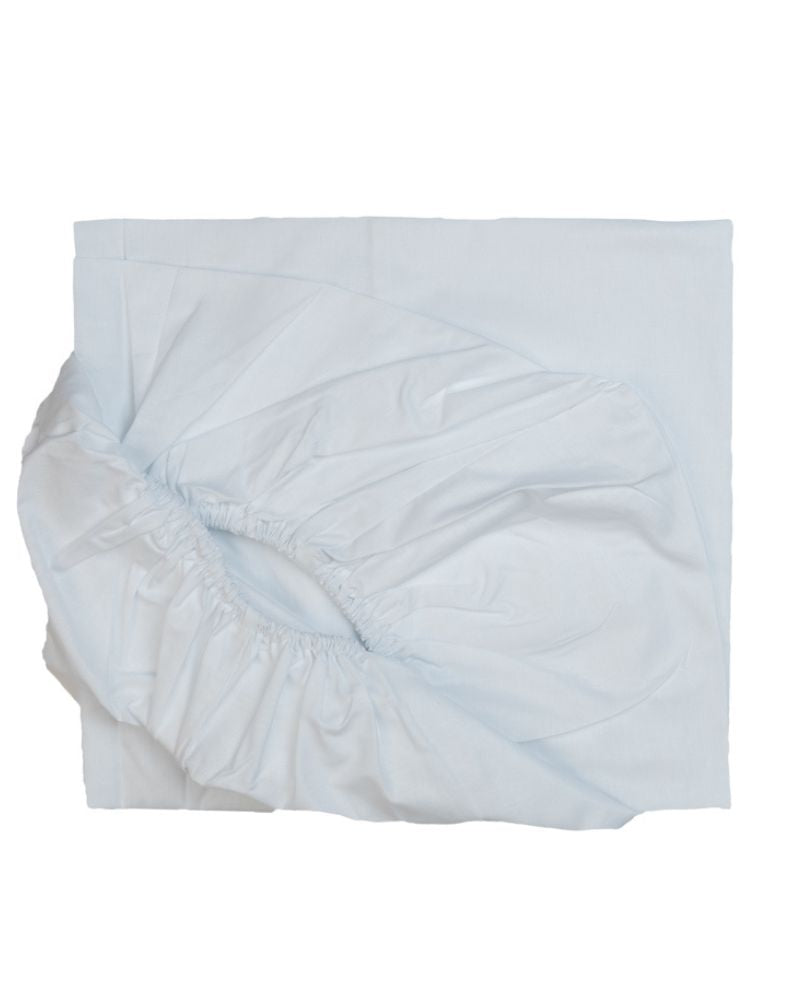 Drap Housse Blanc 120 cm x 200 cm