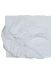 Drap Housse Blanc 120 cm x 200 cm