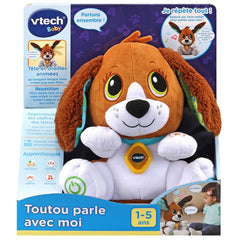 Toutou parle avec moi - chien peluche interactif