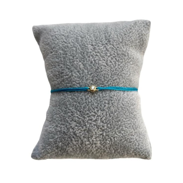 Bracelet Massaty Diamant Naturel Or 18kt sur Cordon