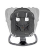 Balancelle bébé automatique et transat melilo - Gris graphite