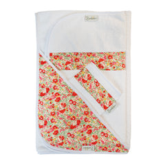 Set de bain Liberty Rouge Anjou