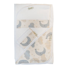 Set de bain Lune et nuage