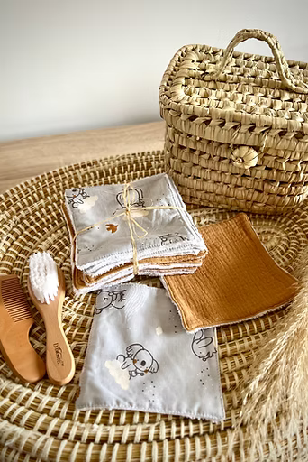 Lot de 10 Lingettes lavables