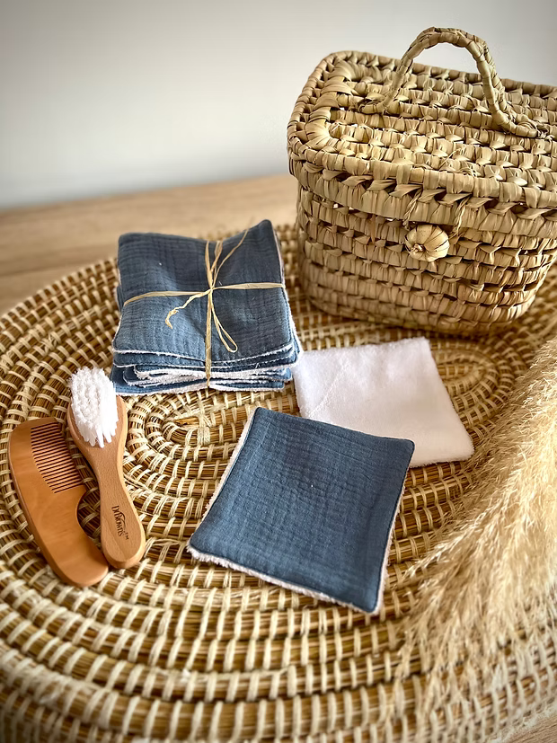 Lot de 10 Lingettes lavables