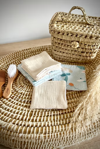 Lot de 10 Lingettes lavables
