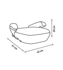 Rehausseur Alzafix R129 Isofix