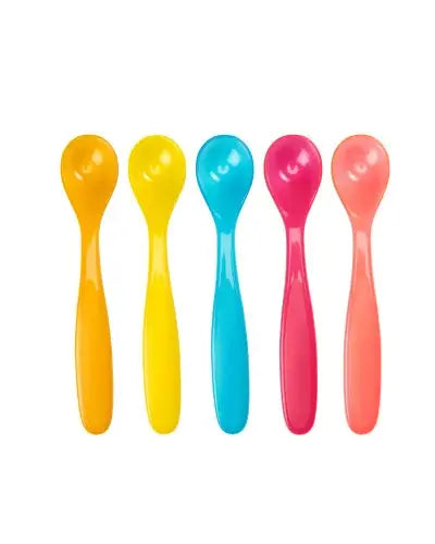 Cuillères en silicone 2ème âge x5
