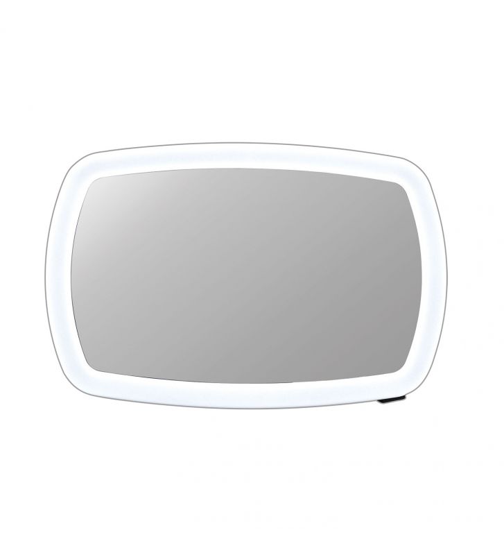 Miroir avec lumières LED Rotatif 360°