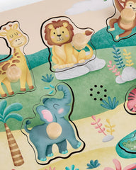 Puzzle Musical - Animaux de la Savane