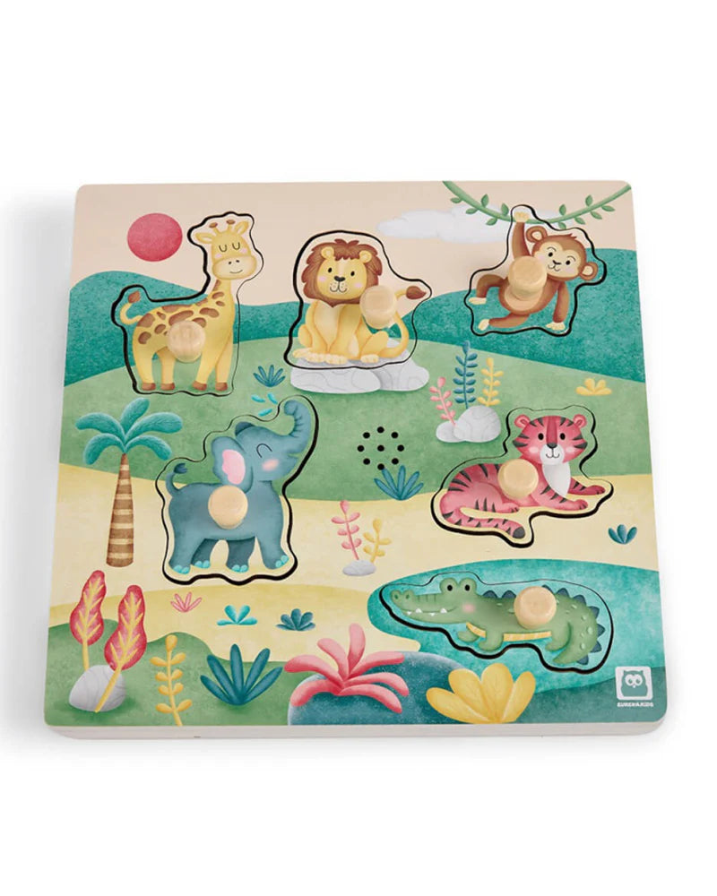 Puzzle Musical - Animaux de la Savane