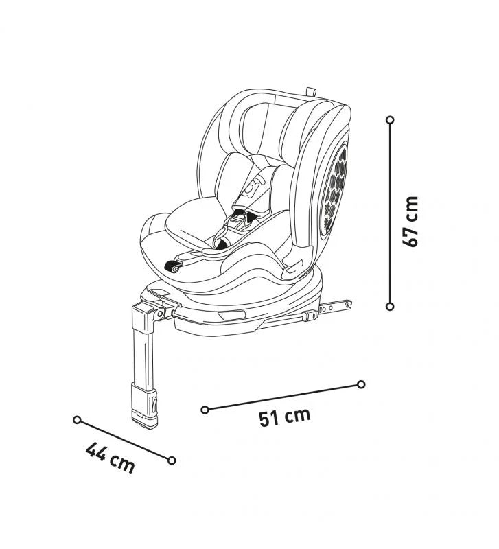 Siège auto Dickens Fix I Size