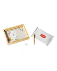 Cadre photo et empreinte simple