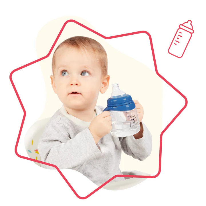 Tasse anti fuite bec en silicone souple 180 ml