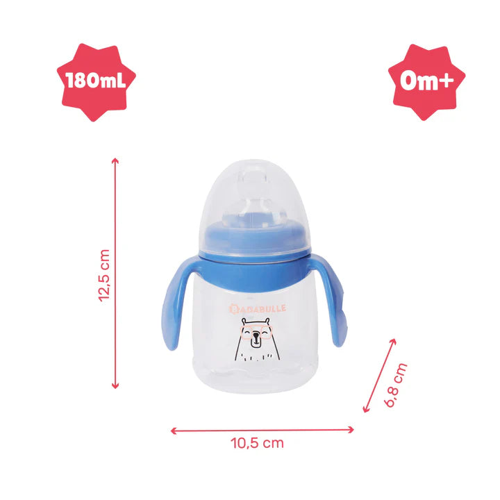 Tasse anti fuite bec en silicone souple 180 ml