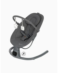 Balancelle bébé automatique et transat melilo - Gris graphite
