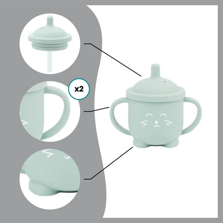 Tasse d'apprentissage ISY renard en silicone