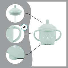 Tasse d'apprentissage ISY renard en silicone