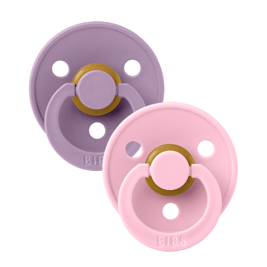 2 tétines Lavender / Baby Pink
