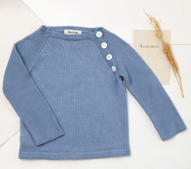Pull bleu clair