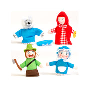 Set de 4 marionnettes doigts