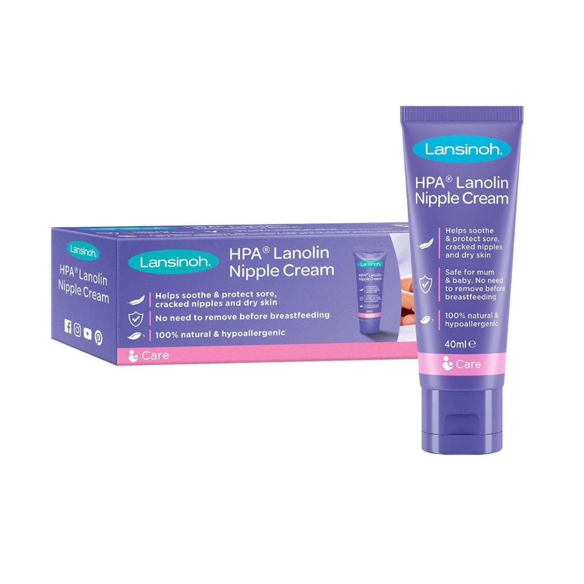 Lanoline Crème mamelons