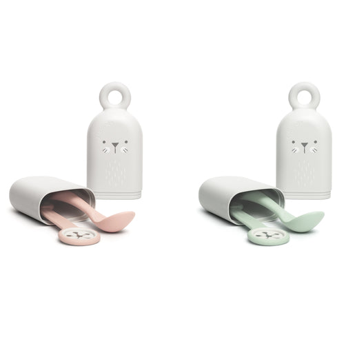 Set nomade (cuillère + étui + Bib clip)