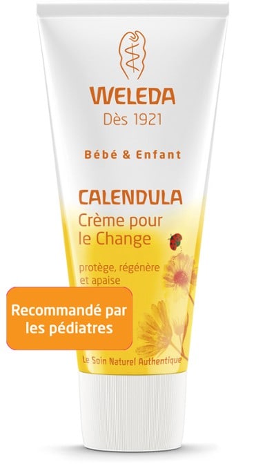 Crème pour le Change au Calendula de la marque Weleda en vente chez Urban Baby à Rabat au Maroc